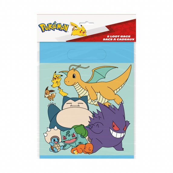 8 Pokemon Loot bags