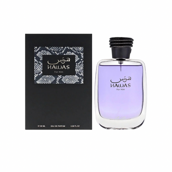 Hawas 3.38 fl oz fragrance bottle