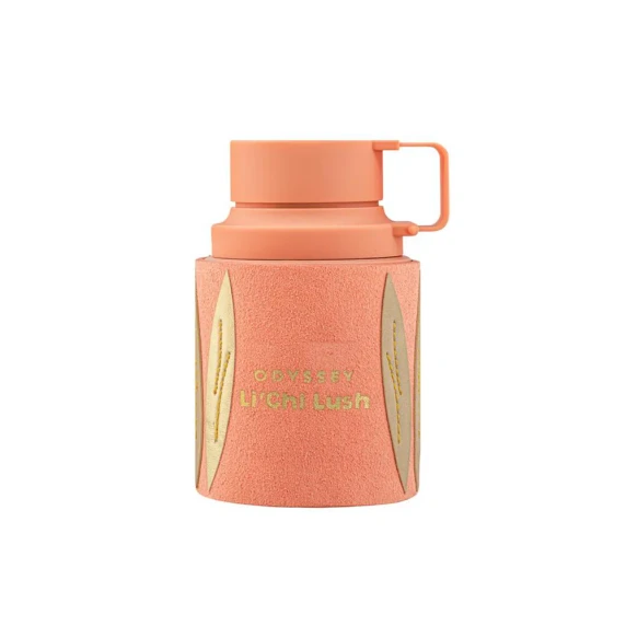 Armaf Odyssey Li'Chi Lush Eau de Parfum 100ml in Peach Suede Case for Women