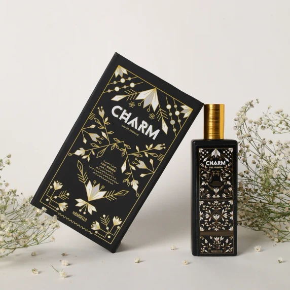 1. Bargello Charm EDP 50ml bottle and packaging