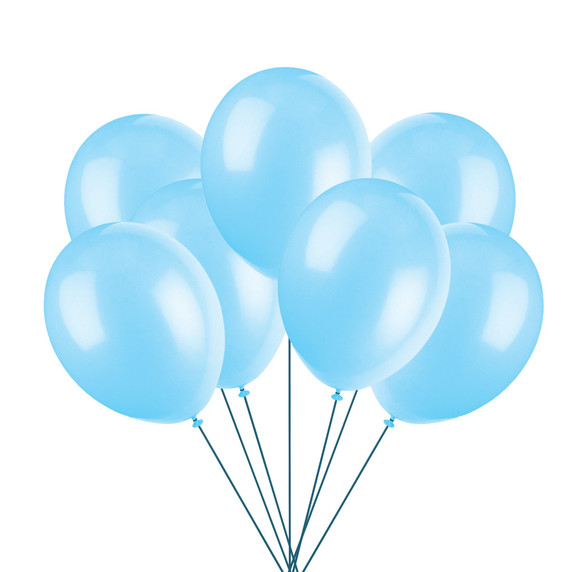 Cool Blue Balloon bundle of 12