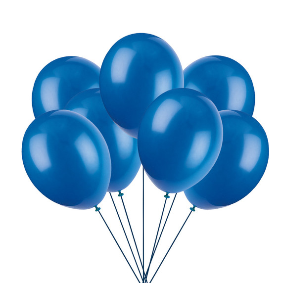 Evening Blue Balloon bundle of 12