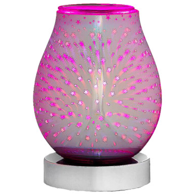 Explore Cosmic Elegance: Discover Our 3D Starburst Touch Oil Warmer