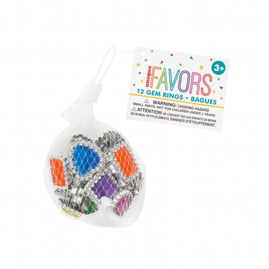 Fun Time Fun Ring gem rings party favors | fun toy rings for kids celebrations
