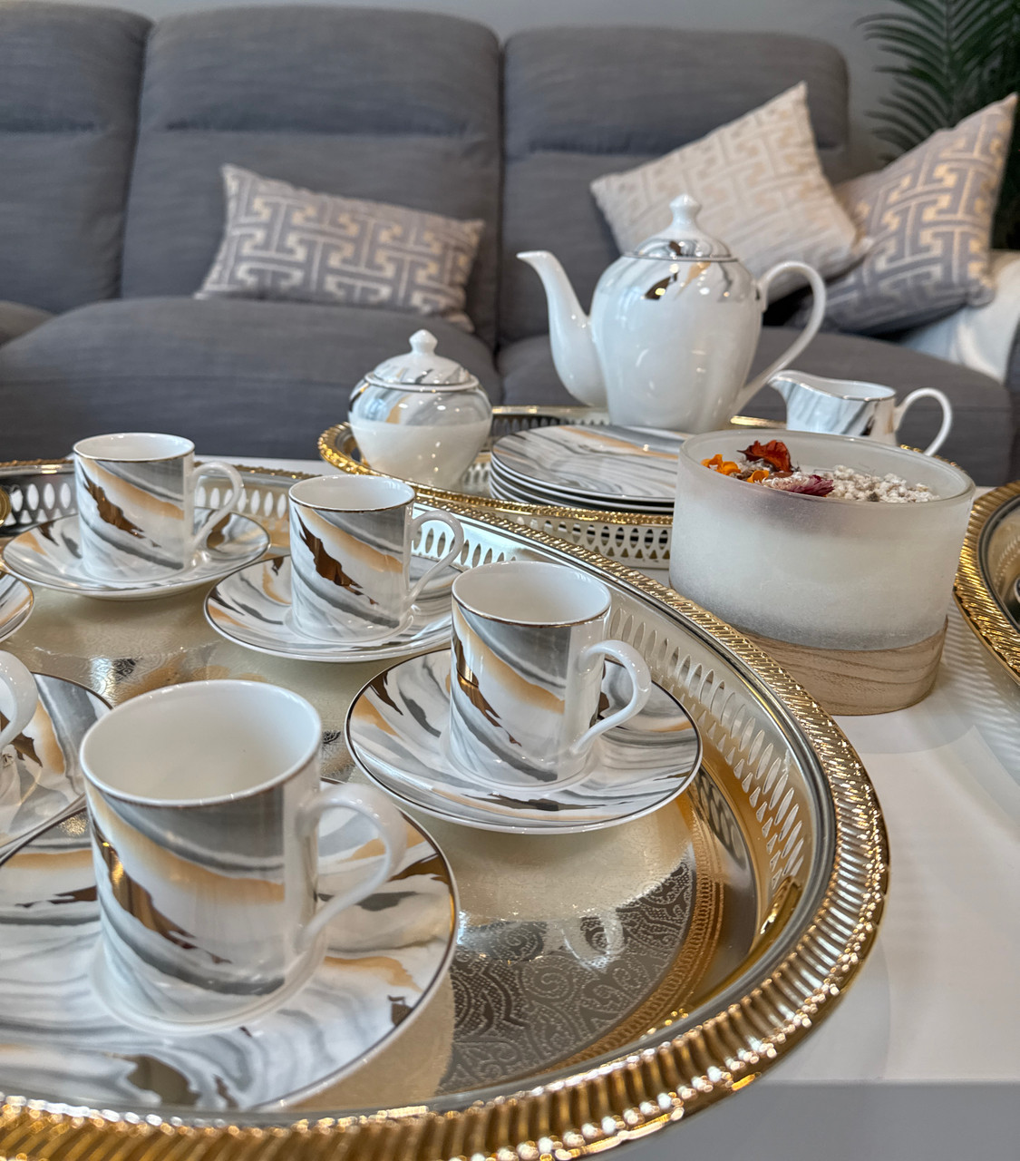 Service à thé et café (17) - Porcelaine