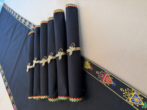 Pack de 2 attaches serviettes Berbère