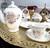Ensemble de Café, Thé/ Café au lait en Porcelaine Fine _ 35 PIÈCES _ ROYAL ROSE