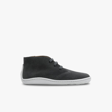 Addis Gobi Junior Charcoal Suede