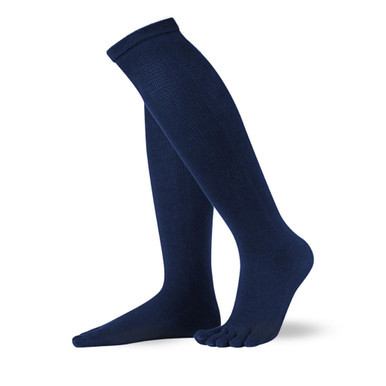 Essentials Cotton Knee High Navy
