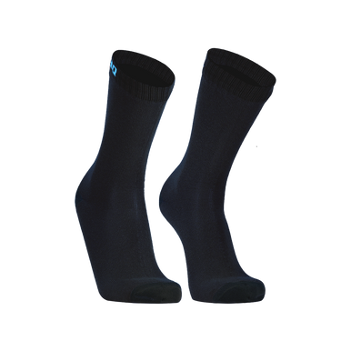 Waterproof Socks Ultra Thin Crew Black