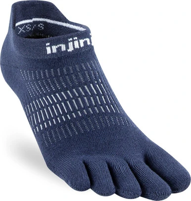 Womens Run Lightweight No-Show Coolmax Navy