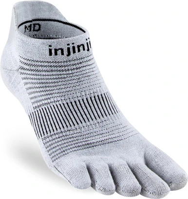 Run Lightweight No-Show Coolmax Gray