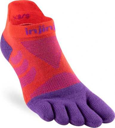 Womens Ultra Run No-Show Coolmax Razzmatazz