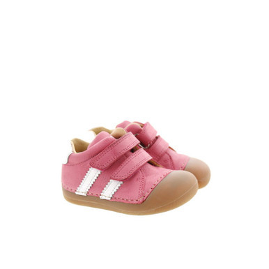 Archie Leather Fuchsia