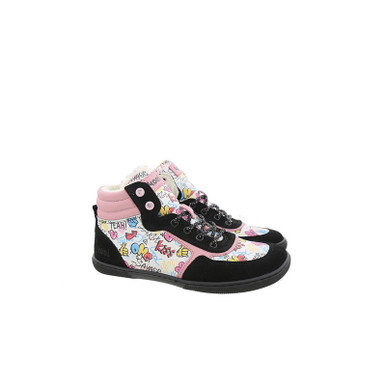 Danish Nappa Wool Print Pink