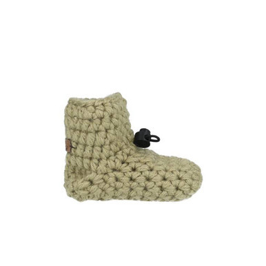 Baby Booties Winter Moss