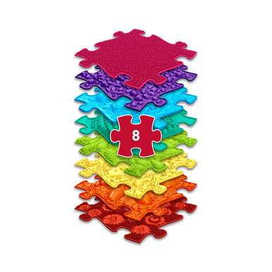 Set of Orthopedic Mats - Rainbow