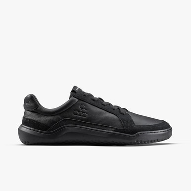 Gobi  II Sneaker Premium Leather Men Triple Obsidian