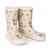 Wellie Bare Print Flowers Green