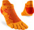 Ultra Run No-Show Coolmax Desert Orange