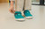 Joy Turquoise & White