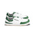 Wave White & Dark Green
