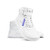 Zing High Top Leather All White