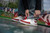 Wave White & Crimson Red