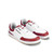 Wave White & Crimson Red