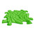 Orthopedic Mat - Forest firm, Lime