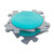 Set of Active Mats - Rotana Graphite/Turquoise
