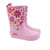 Wellie Neopren Flowers Fuchsia
