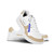 Zing Leather White & Cream