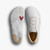 Motus Studio Sneaker Leather Ladies Bright White