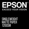 Epson Singleweight Matte Paper (120gsm) 17" x 40m