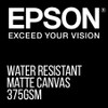 Epson Water Resistant Matte Canvas 375gsm 17" x 12m