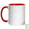 11oz Red Inner & Handle Sublimation Mug - Pack of 36