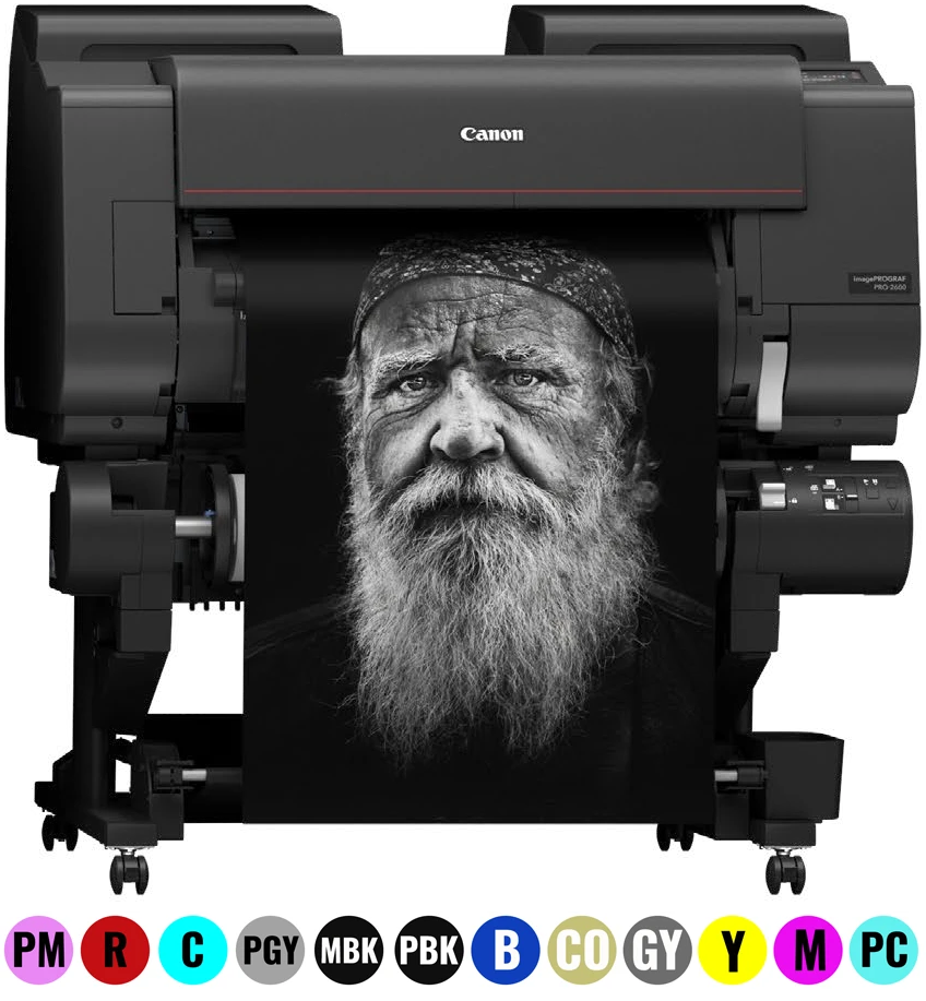 Canon imagePROGRAF PRO-2600 24 inch A1 12 colour printer.