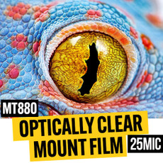 Optically Clear Mount Film 25mic - 650mm x 25m