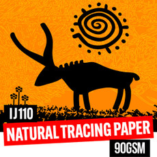 Natural Tracing Paper 90gsm 24" x 45m
