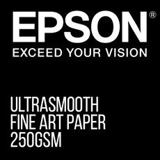 Epson ultra smooth fine art archival paper (250gsm) 24" x 15 meter roll