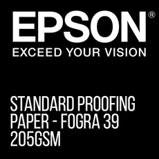 Epson standard paper for Fogra 39 proofing 205gsm 24" x 50 meter roll