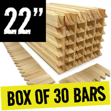 Stretcher bars for canvas prints 38 mm x 28 mm 22 inch - box of 30