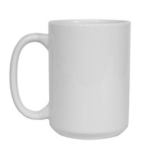 Dye sublimation blanks, 36 15oz white mug, H:12 cm, D:8.5 cm