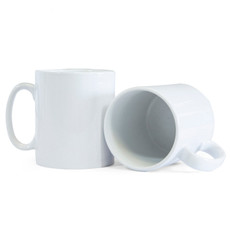 Dye sublimation blanks, 10oz white Durham mug