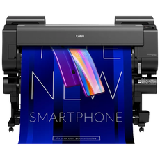 Canon imagePROGRAF GP-4000 - 11 Colour 44 inch printer with stand, basket, and 
PosterArtist Lite, plus web downloads.