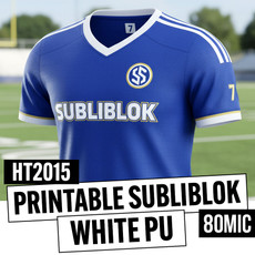 Printable SubliBlok White PU Heat Transfer Vinyl 510mm x 25m