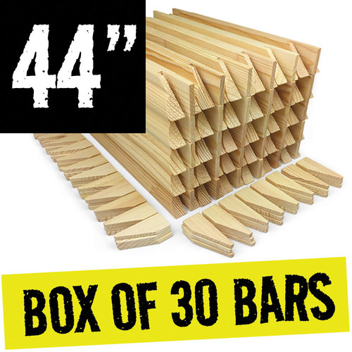 Stretcher bars for canvas prints 38 mm x 35 mm 44 inch box of 30