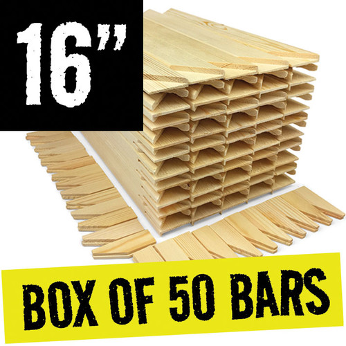 16 inch stretcher bars for canvas prints 18 mm x 38 mm box of 50