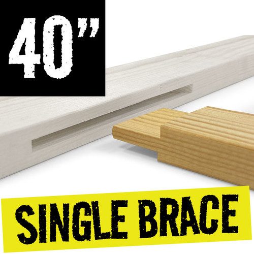 40 inch single cross brace 18 mm x 40 mm for canvas frame